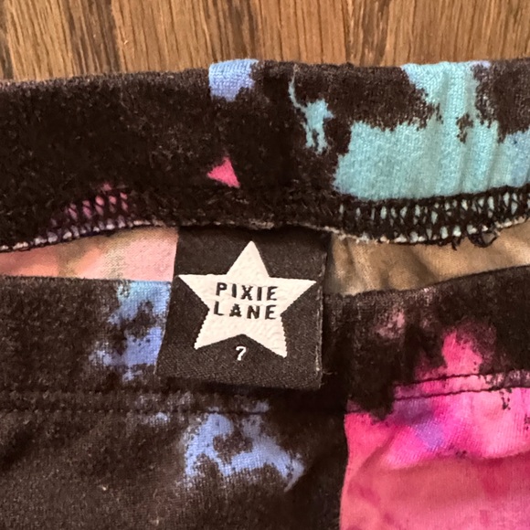 Vibrant Tie-Dye Kids Leggings - Picture 2 of 2